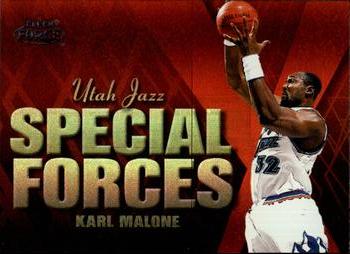 1999-00 Fleer Force - Special Forces Forcefield #9SF Karl Malone Front