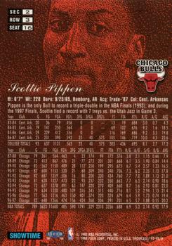 1997-98 Flair Showcase #16 Scottie Pippen Back