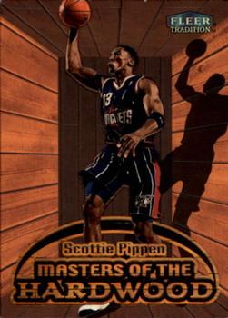 1999-00 Fleer Tradition - Masters of the Hardwood #13 MH Scottie Pippen Front