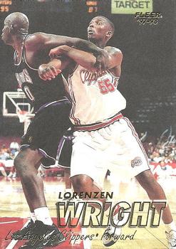 1997-98 Fleer #104 Lorenzen Wright Front