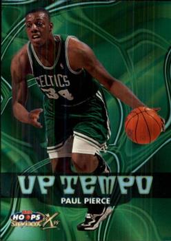 1999-00 Hoops Decade - Up Tempo #7UT Paul Pierce Front