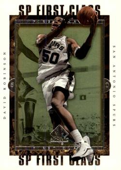 1999-00 SP Authentic - First Class #FC11 David Robinson Front