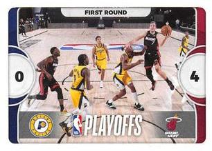 2020-21 Panini NBA Sticker & Card Collection #60 Pacers vs Heat Front