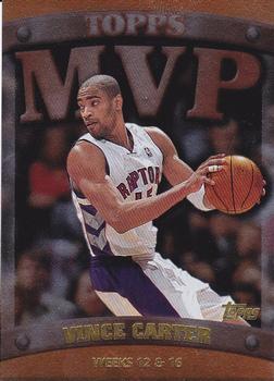 1999-00 Topps - MVP Promotion Prizes #MVP17 Vince Carter Front