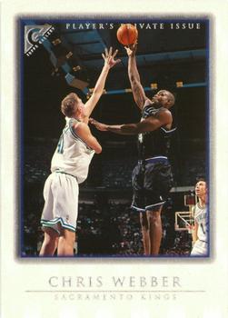 1999-00 Topps Gallery - Player's Private Issue #23 Chris Webber Front