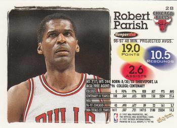 1997-98 Hoops #28 Robert Parish Back