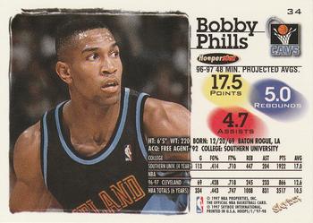 1997-98 Hoops #34 Bobby Phills Back