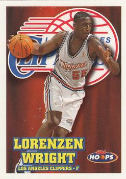 1997-98 Hoops #74 Lorenzen Wright Front