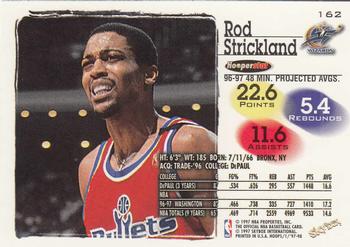 1997-98 Hoops #162 Rod Strickland Back
