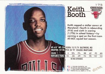 1997-98 Hoops #175 Keith Booth Back