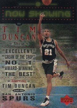 1999-00 Upper Deck - Now Showing #NS24 Tim Duncan Front