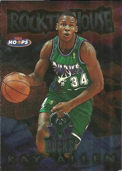 1997-98 Hoops - Rock the House #7RTH Ray Allen Front