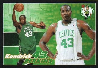 2009-10 Panini NBA Stickers (Argentina) #7 Kendrick Perkins Front