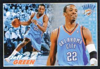 2009-10 Panini NBA Stickers (Argentina) #228 Jeff Green Front