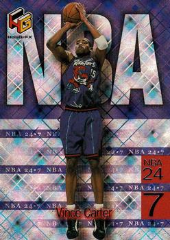 1999-00 Upper Deck HoloGrFX - NBA 24-7 #N3 Vince Carter Front