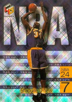 1999-00 Upper Deck HoloGrFX - NBA 24-7 #N5 Shaquille O'Neal Front