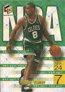 1999-00 Upper Deck HoloGrFX - NBA 24-7 #N10 Antoine Walker Front