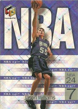 1999-00 Upper Deck HoloGrFX - NBA 24-7 #N7 Jason Williams Front