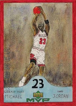 1999-00 Upper Deck MVP - Draw Your Own Trading Card Winner #W29 Michael Jordan Front