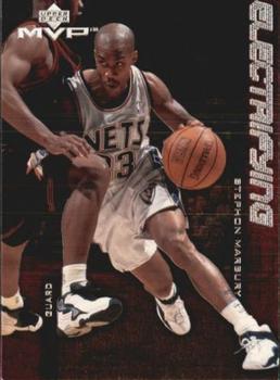 1999-00 Upper Deck MVP - Electrifying #E9 Stephon Marbury Front