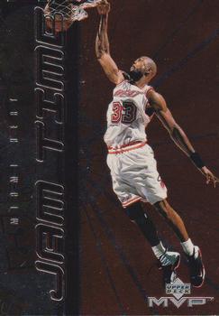 1999-00 Upper Deck MVP - Jam Time #JT2 Alonzo Mourning Front