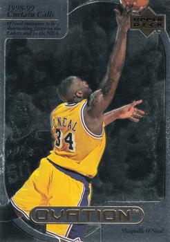 1999-00 Upper Deck Ovation - Curtain Calls #CC6 Shaquille O'Neal Front