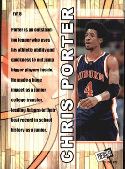 2000 Press Pass - In Your Face #IF5 Chris Porter Back