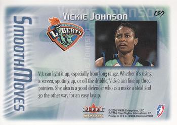 2000 SkyBox Dominion WNBA - Extra #139 Vickie Johnson Back