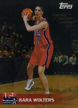 2000 Topps Team USA - Gold #46 Kara Wolters Front