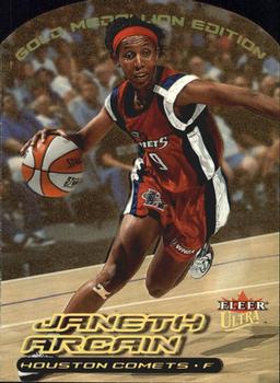 2000 Ultra WNBA - Gold Medallion #11G Janeth Arcain Front