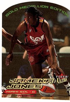 2000 Ultra WNBA - Gold Medallion #142G Jameka Jones Front