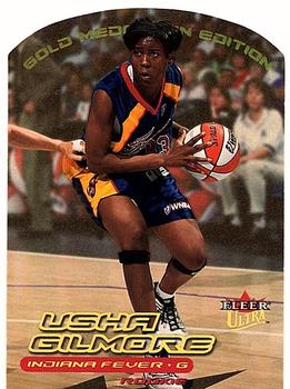 2000 Ultra WNBA - Gold Medallion #146G Usha Gilmore Front