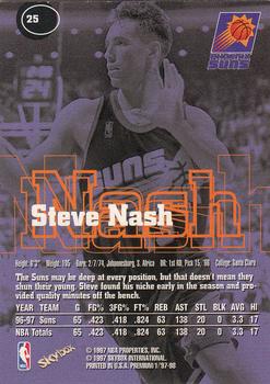 1997-98 SkyBox Premium #25 Steve Nash Back