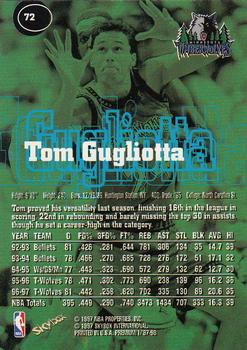 1997-98 SkyBox Premium #72 Tom Gugliotta Back