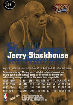 1997-98 SkyBox Premium #101 Jerry Stackhouse Back