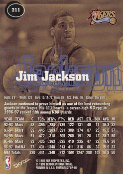 1997-98 SkyBox Premium #211 Jim Jackson Back