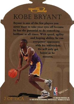 1997-98 SkyBox Premium - Competitive Advantage #2CA Kobe Bryant Back