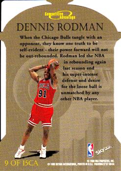 1997-98 SkyBox Premium - Competitive Advantage #9CA Dennis Rodman Back