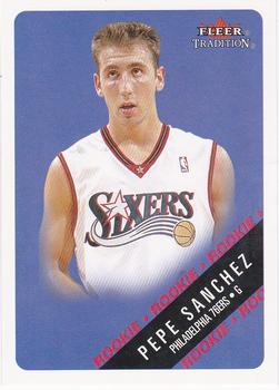 2000-01 Fleer Tradition - Stickers #NNO Pepe Sanchez Front