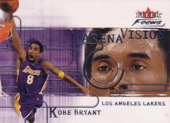 2000-01 Fleer Focus - Arena Vision #11 AV Kobe Bryant Front