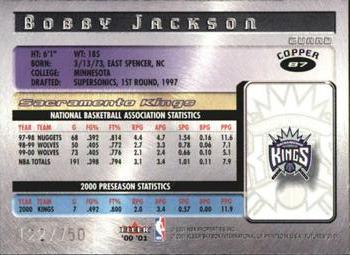 2000-01 Fleer Futures - Copper #87 Bobby Jackson Back