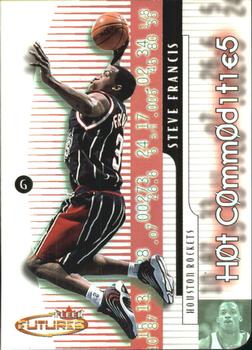 2000-01 Fleer Futures - Hot Commodities #6 HC Steve Francis Front