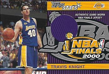 2000-01 Topps Stars - Game Jerseys #TSR10A Travis Knight Front