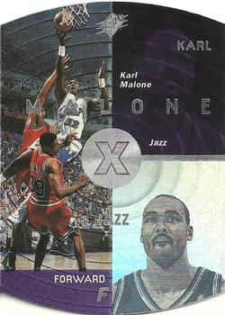 1997-98 SPx #44 Karl Malone Front