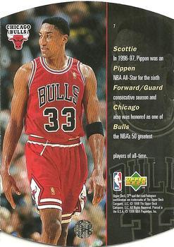 1997-98 SPx #7 Scottie Pippen Back