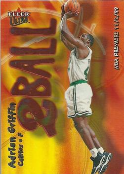 2000-01 Ultra - Two Ball #4 TB Adrian Griffin Front