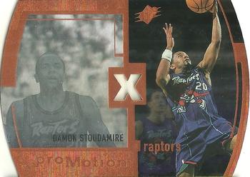 1997-98 SPx - NBA Pro-Motion #PM10 Damon Stoudamire Front