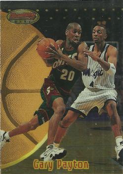 1997-98 Stadium Club - Bowman's Best Preview #BBP2 Gary Payton Front