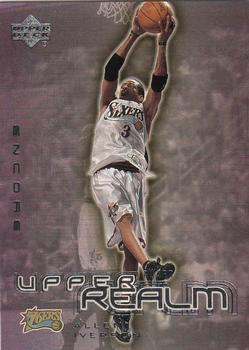 2000-01 Upper Deck Encore - Upper Realm #UR2 Allen Iverson Front