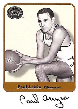 2001 Fleer Greats of the Game - Autographs #NNO Paul Arizin Front